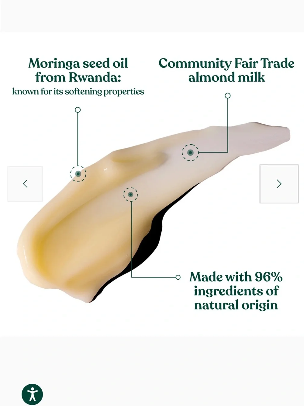 The Body Shop fast absorbing